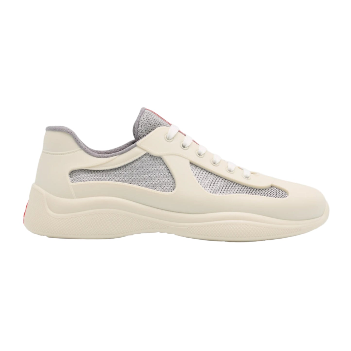 Prada America's Cup Soft Rubber Panna Cream
