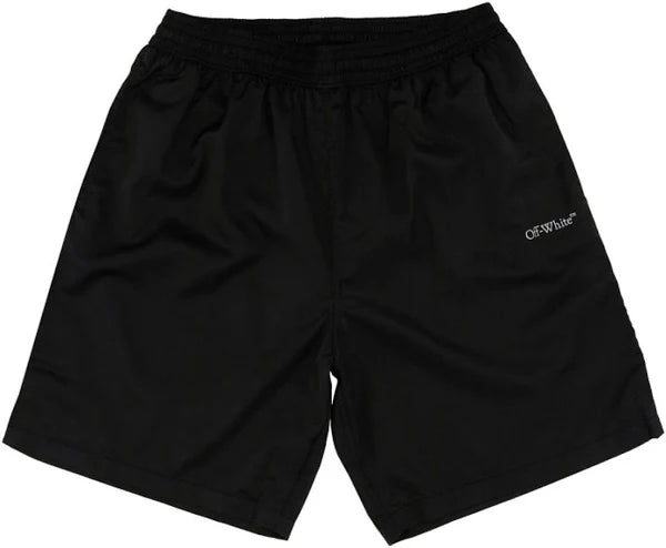 Off-White Arrow Surfer Swim Shorts Black