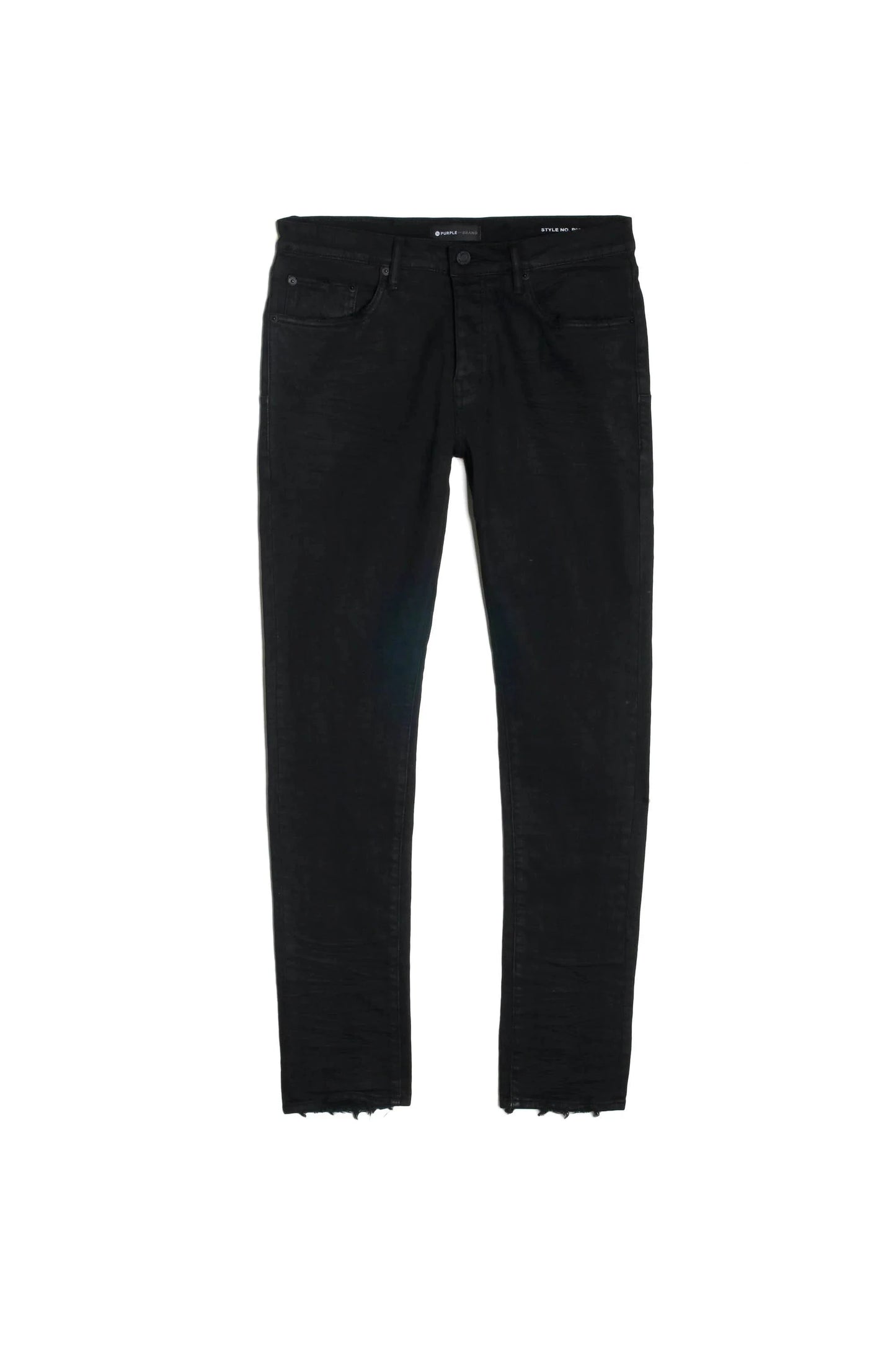 Purple Brand P001 Black Resin 3/D Jeans Black