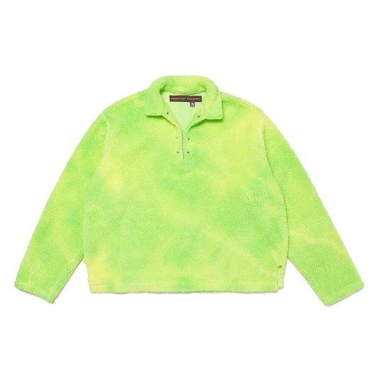 Cactus Plant Flea Market Cowboy Fleece Pullover Green