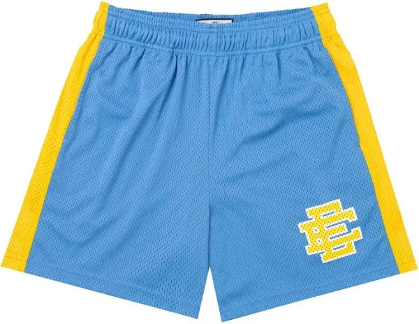 Eric Emanuel EE Basic Short Blue Yonder Varsity Yellow