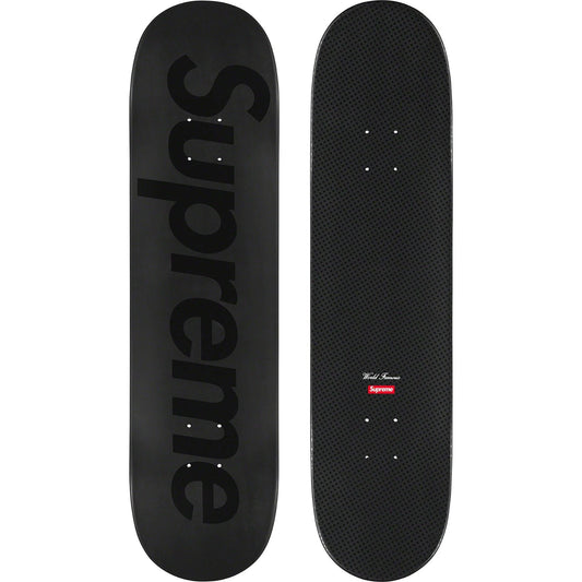Supreme Tonal Box Logo Skateboard Deck Black