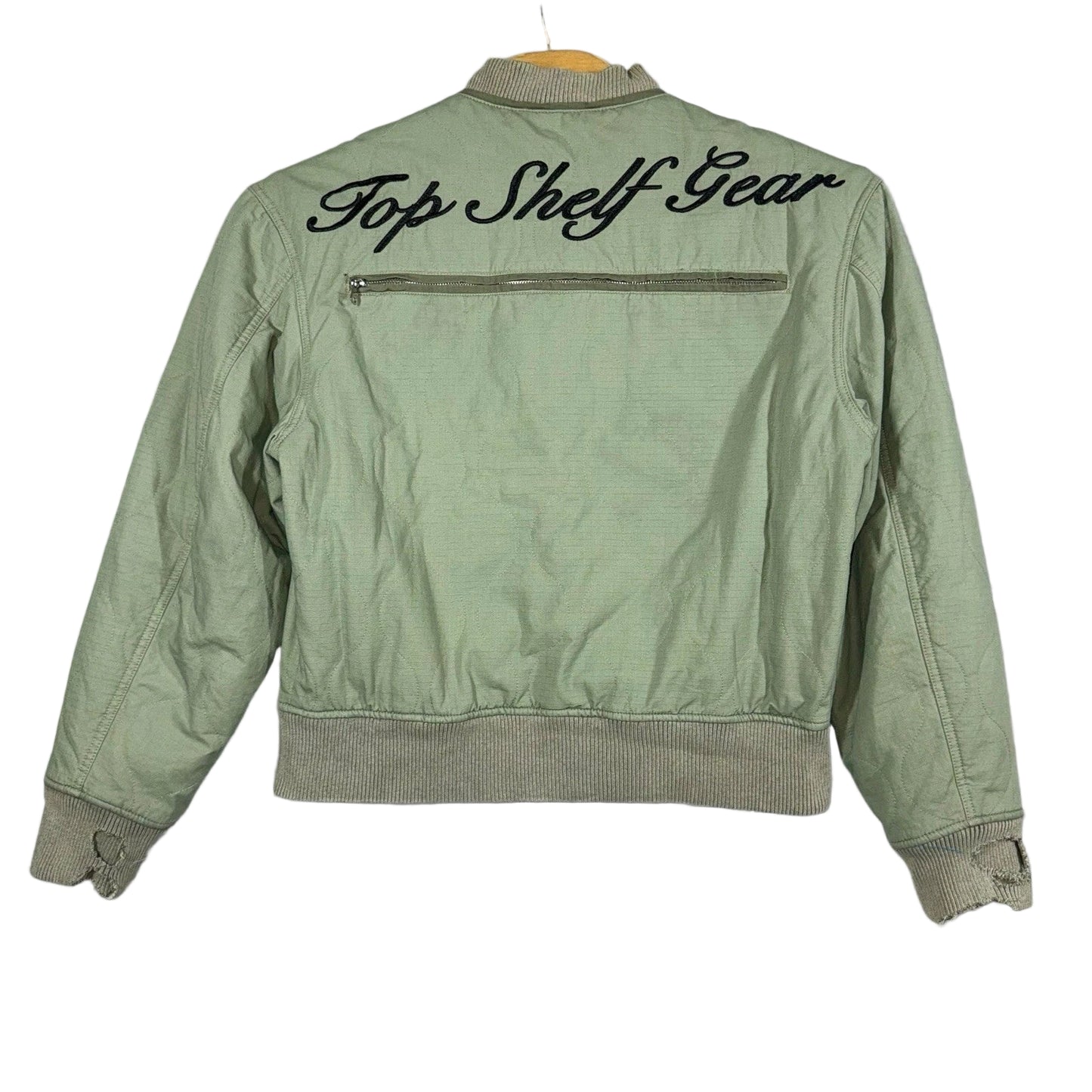 Vale Forever Top Shelf Gear Bomber Jacket Army Green